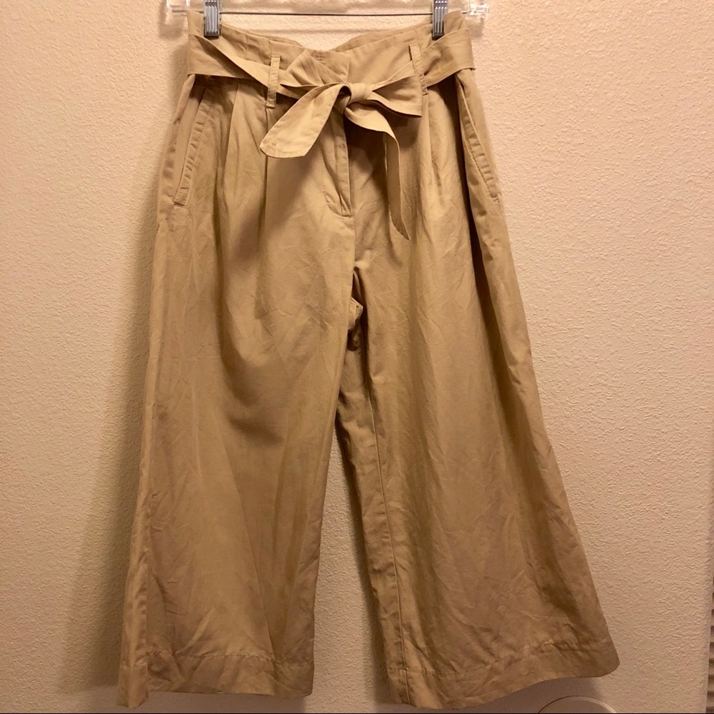Ann Taylor Loft Wide Leg Crop